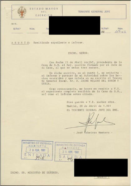 Vista previa de la primera página de Carpeta_21804_Secreto_informacion_sobre_circunstancias_de_la_detencion_de_Milans_del_Bosch